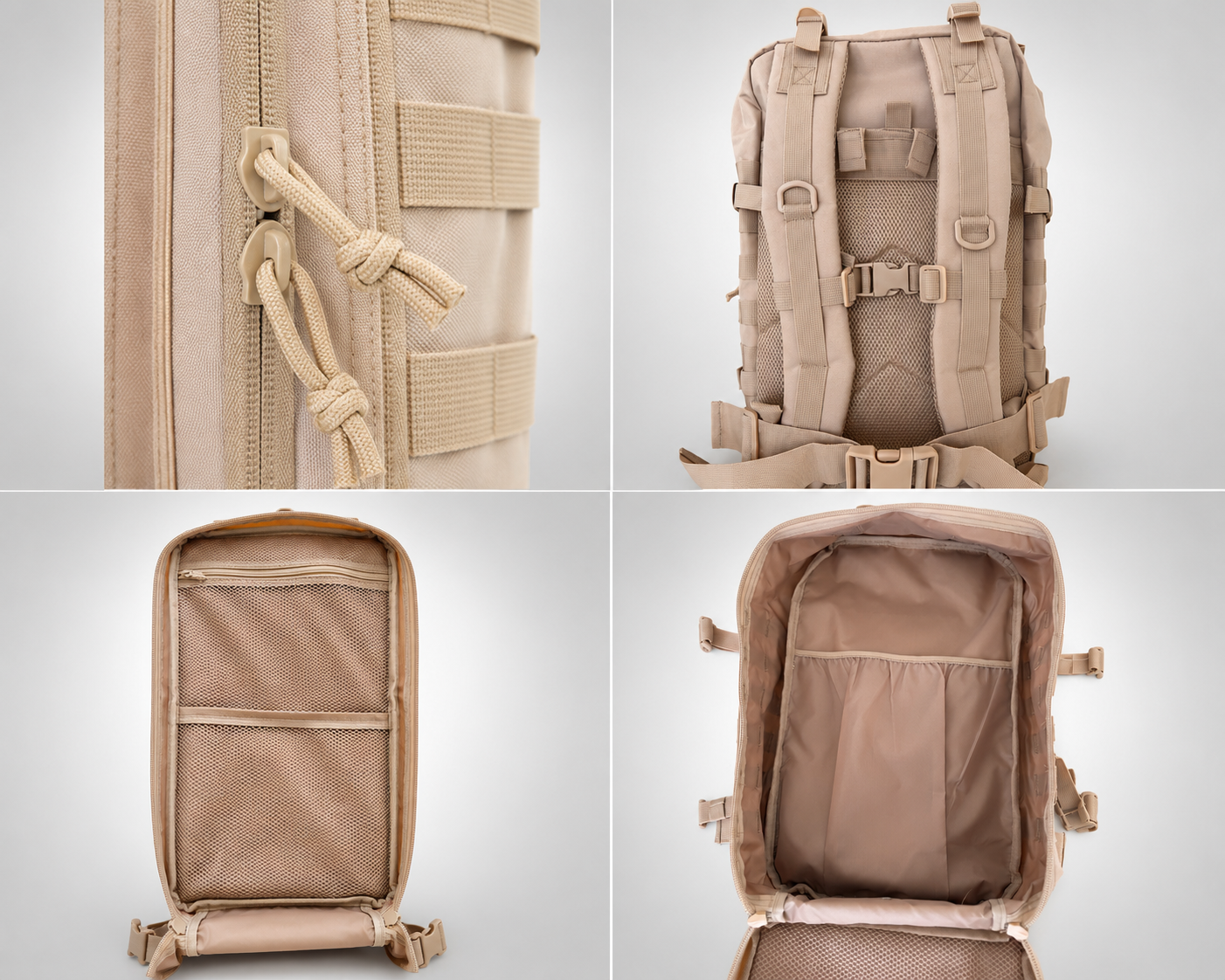 MOTORI BAG – TACTICAL PRO | Mochila Táctica Militar MOLLE 45L de Alta Resistencia